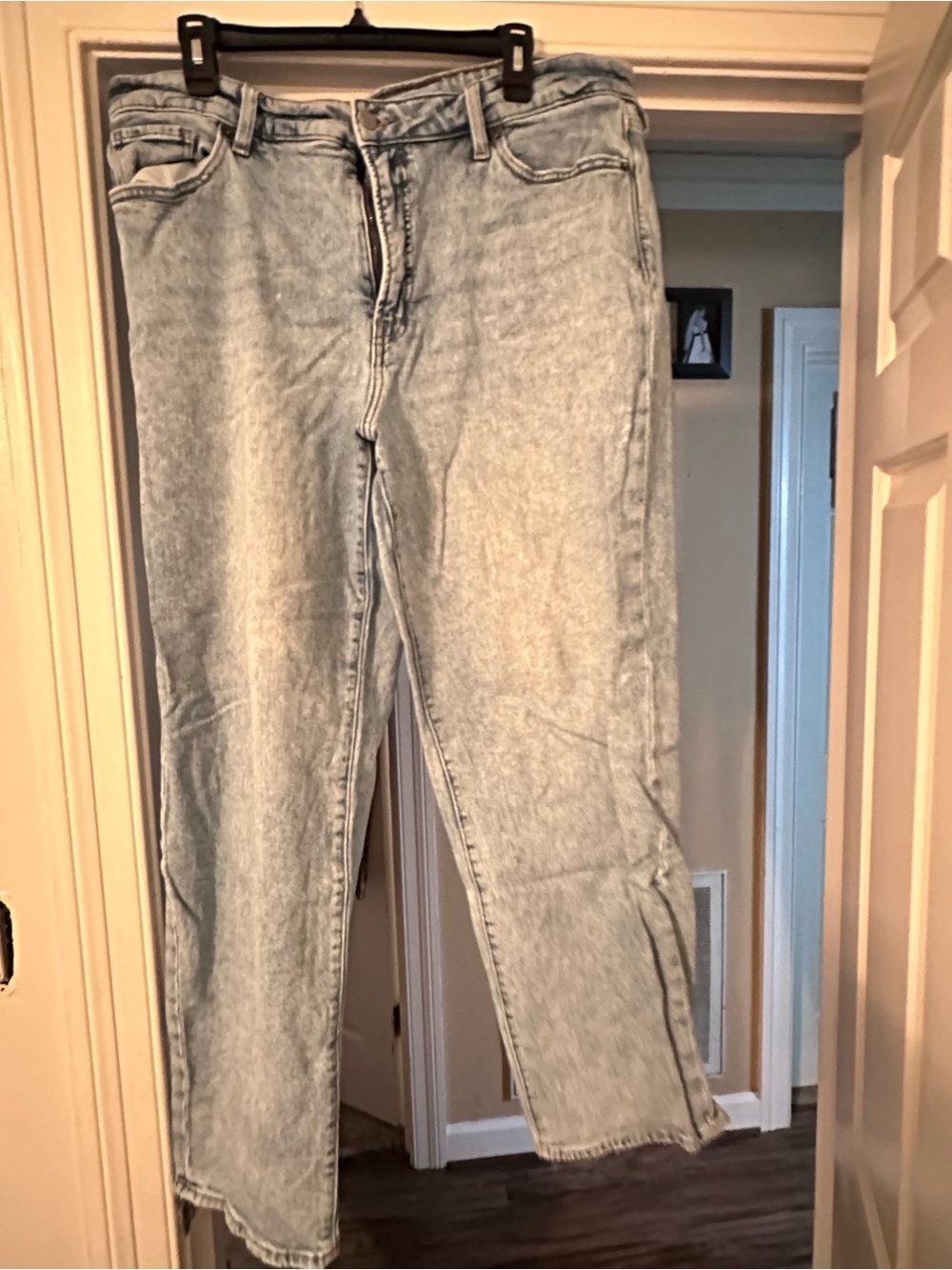 Old Navy OG Loose Light Wash Women's Jeans - Classic High-Rise Straight Leg